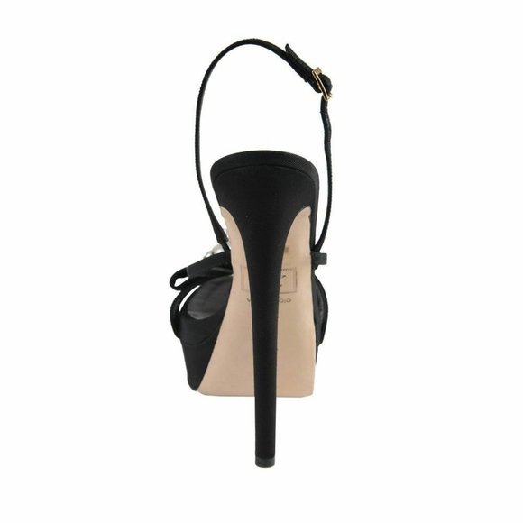 DSQUARED Black and Gold Platform Heels the most elegant shoe I’ve seen - Picture 6 of 7